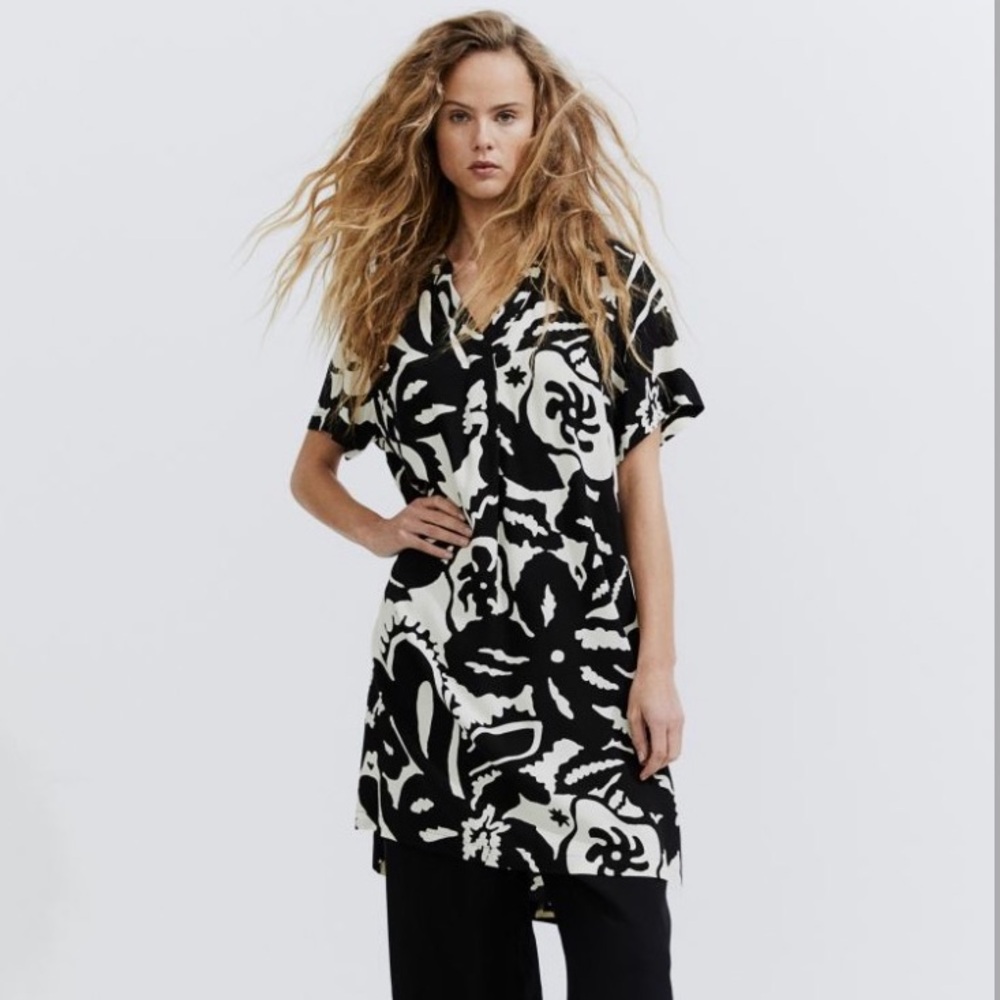 H&M Summer Viscose Tunic Dress